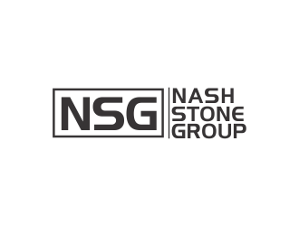 Nash Stone Group  logo design by giphone