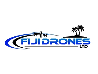 Fiji Drones LTD logo design by ElonStark