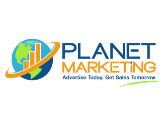 Planet Marketing logo design by kgcreative