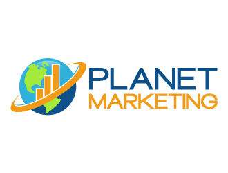 Planet Marketing logo design by kgcreative