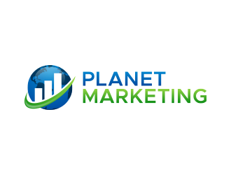 Planet Marketing logo design by lexipej