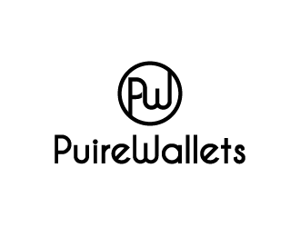 PuireWallets logo design by BrightARTS