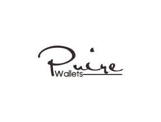 PuireWallets logo design by bosbejo