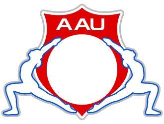 AAU Gymnastics logo design by uttam