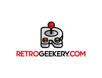 Retrogeekery.com logo design by azure