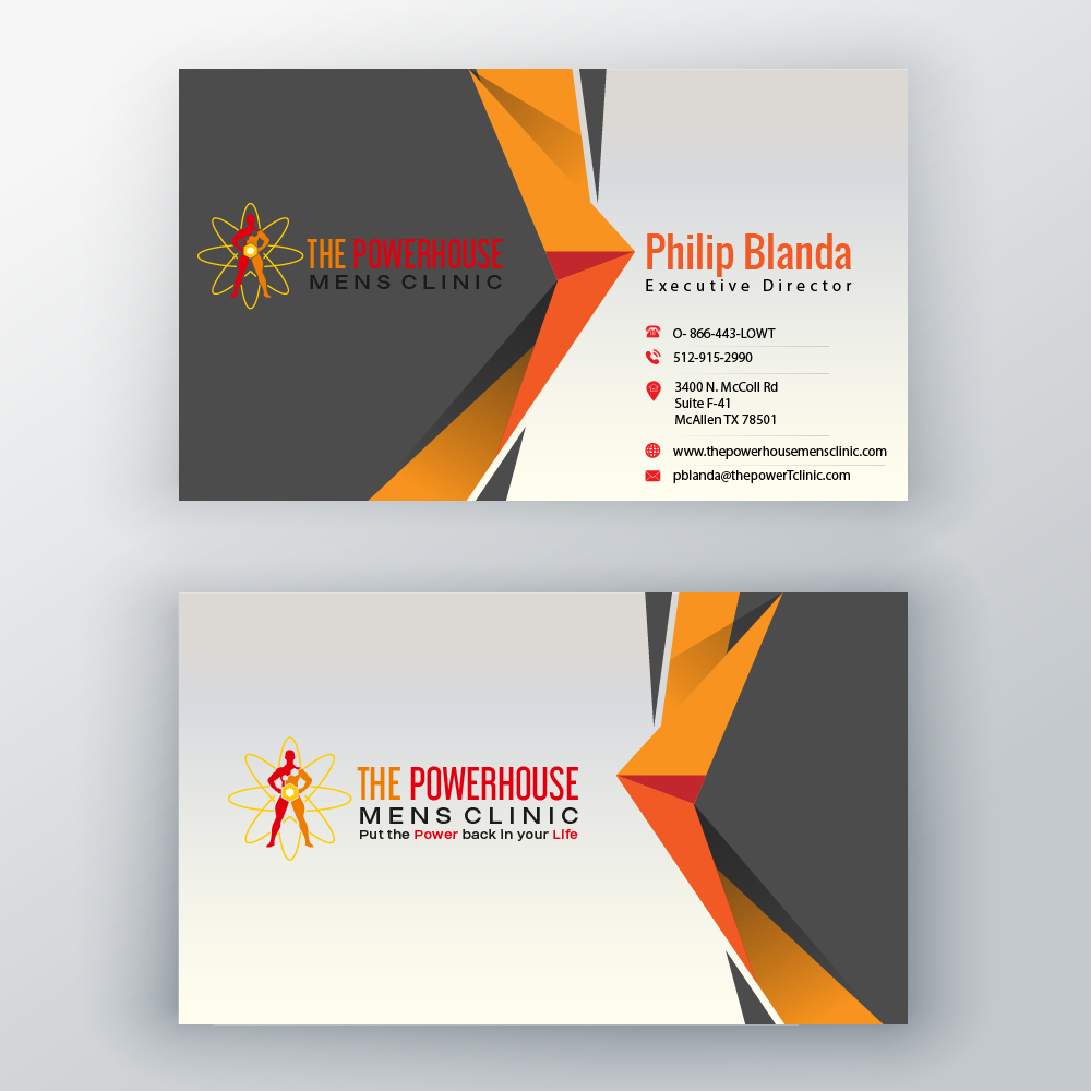 The Powerhouse Mens Clinic logo design by AnuragYadav