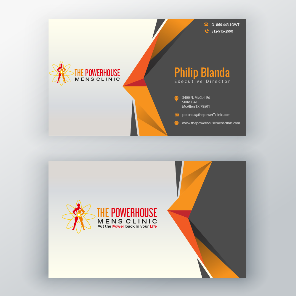 The Powerhouse Mens Clinic logo design by AnuragYadav