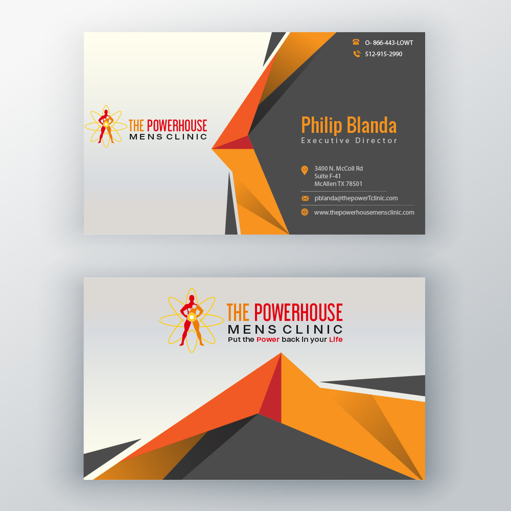The Powerhouse Mens Clinic logo design by AnuragYadav