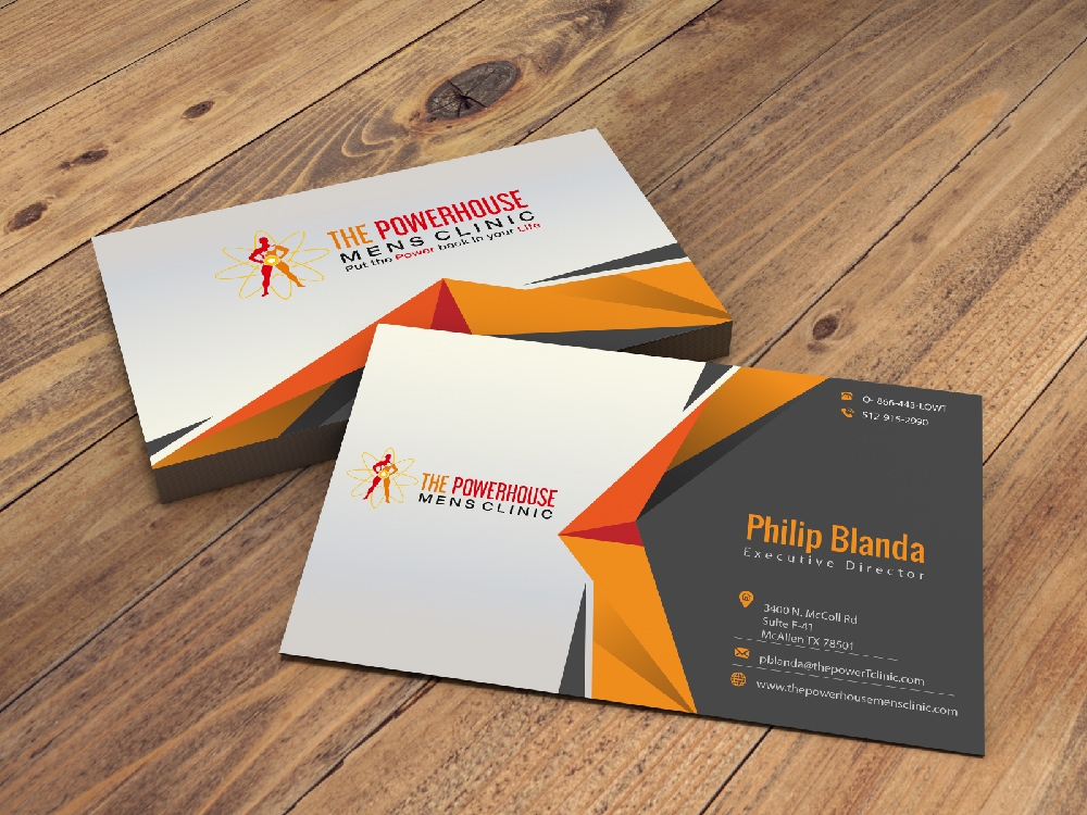 The Powerhouse Mens Clinic logo design by AnuragYadav