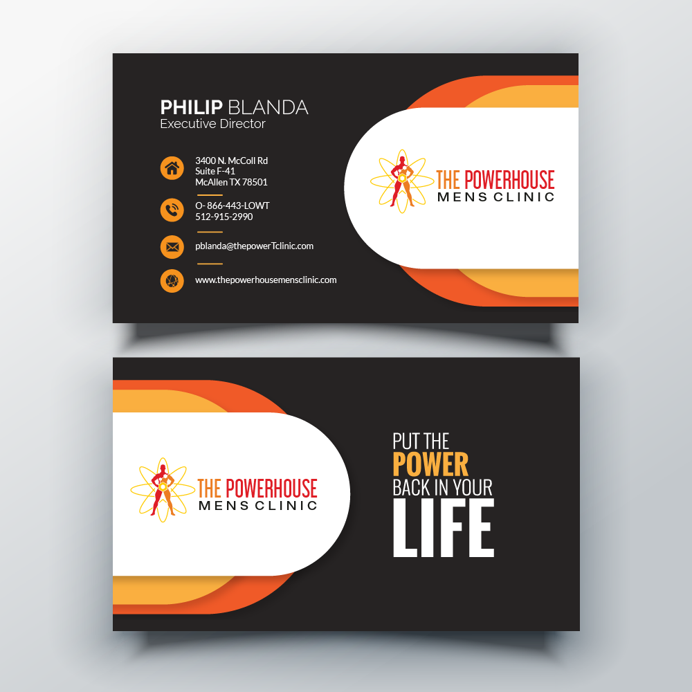 The Powerhouse Mens Clinic logo design by AnuragYadav