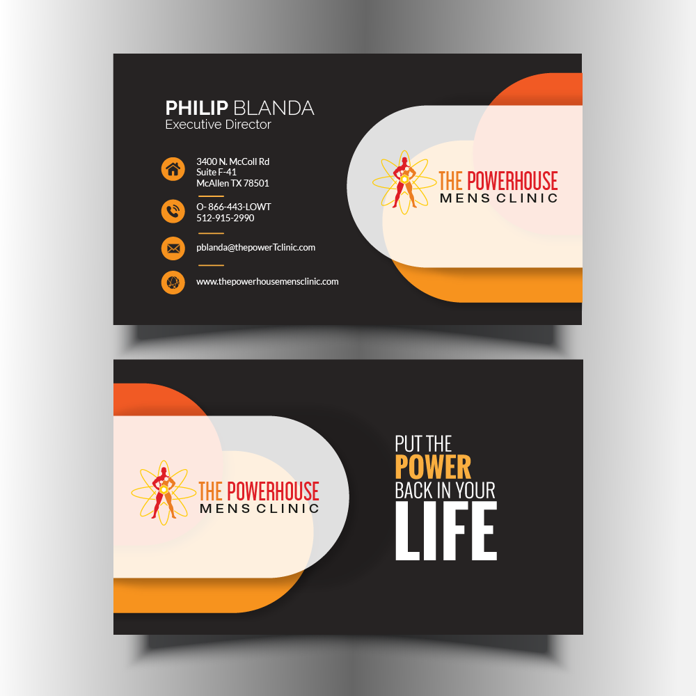 The Powerhouse Mens Clinic logo design by AnuragYadav