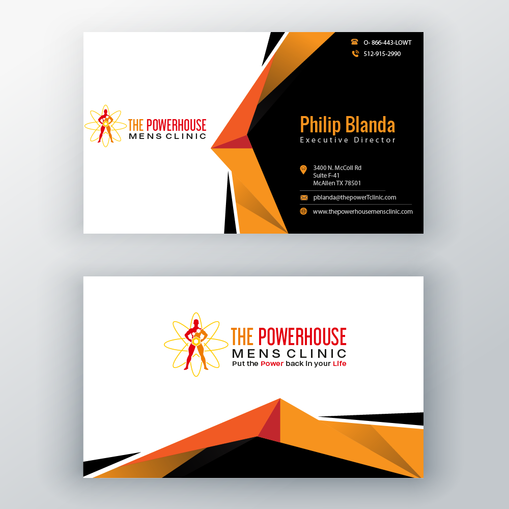 The Powerhouse Mens Clinic logo design by AnuragYadav