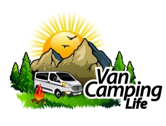 Van Camping Life logo design by Suvendu