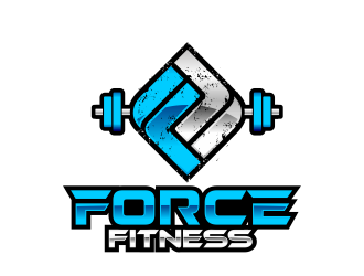 Force Fitness logo design by mashoodpp
