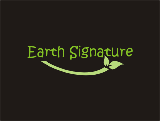 Earth Signature logo design by bunda_shaquilla