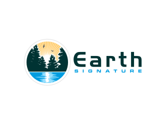 Earth Signature logo design by mungki