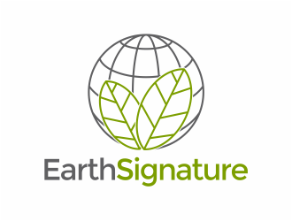 Earth Signature logo design by mutafailan