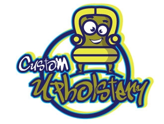 Custom Upholstery logo design by logoguy