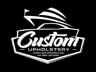 Custom Upholstery logo design by totoy07