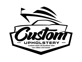 Custom Upholstery logo design by totoy07