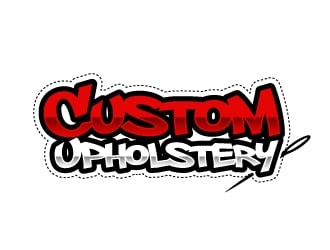 Custom Upholstery logo design by ElonStark
