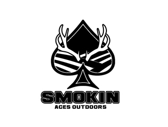 Smokin’ Aces Outdoors logo design by bougalla005