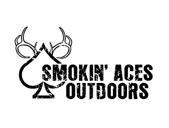 Smokin’ Aces Outdoors logo design by PMG