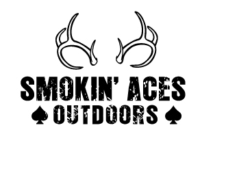 Smokin’ Aces Outdoors logo design by PMG