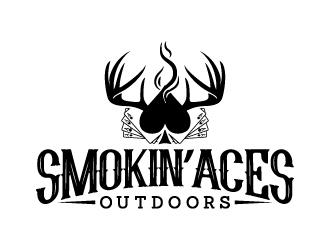 Smokin’ Aces Outdoors logo design by jaize