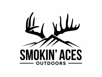 Smokin’ Aces Outdoors logo design by mutafailan