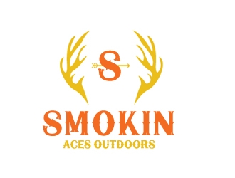 Smokin’ Aces Outdoors logo design by samueljho