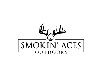 Smokin’ Aces Outdoors logo design by akhi