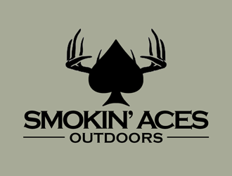 Smokin’ Aces Outdoors logo design by kunejo