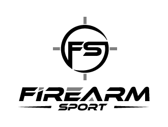 Firearm Sport logo design by Akhtar