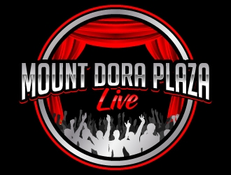 Mount Dora Plaza Live  logo design by jaize