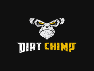 Dirt Chimp logo design by pencilhand