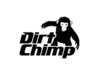 Dirt Chimp logo design by semar