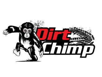 Dirt Chimp logo design by logoguy