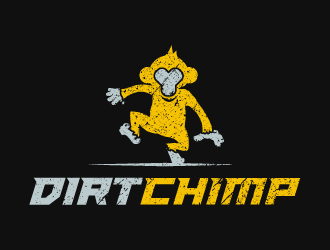 Dirt Chimp logo design by pencilhand