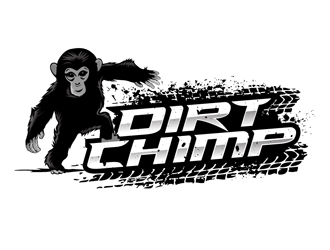 Dirt Chimp logo design by DreamLogoDesign