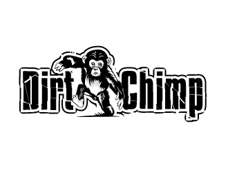 Dirt Chimp logo design by logoguy
