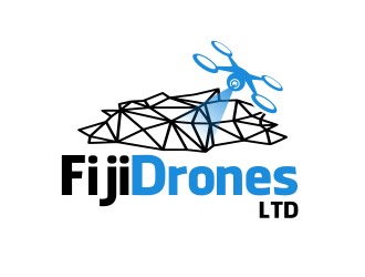 Fiji Drones LTD logo design by serprimero