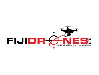 Fiji Drones LTD logo design by invento
