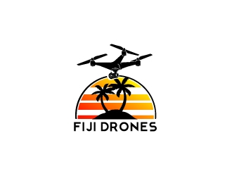 Fiji Drones LTD logo design by samuraiXcreations