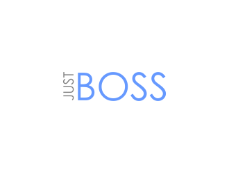 Just Boss logo design by IrvanB