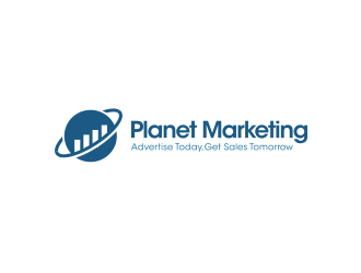Planet Marketing logo design by keylogo