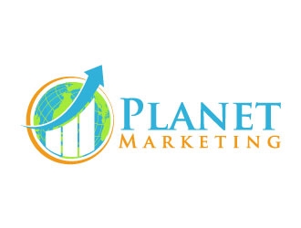 Planet Marketing logo design by J0s3Ph