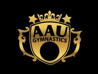 AAU Gymnastics logo design by Webphixo