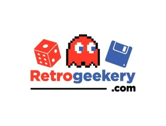 Retrogeekery.com logo design by wongndeso