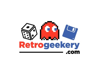 Retrogeekery.com logo design by wongndeso